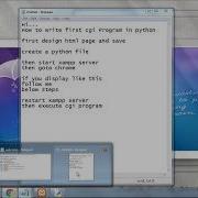 How To Write A Python CGI Program Part 2