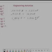 Engineering Notation