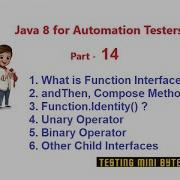 Java 8 For Automation QA Part 14 Function Interface AndThen Compose And Identity Methods