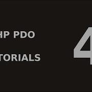 Php Pdo Tutorial 4 Pdo Security And BindParam
