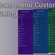 How To Create Dropdown Menu Desktop App Using Java Swing Part 1