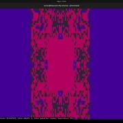 Command Line Cellular Automata W ANSI Escape Codes