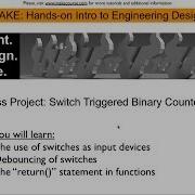In Class Project Switch Triggered Binary Counter