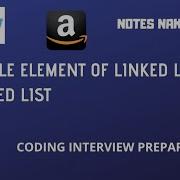 Middle Element Of Linked List Most Asked Coding Interview Question Linked List