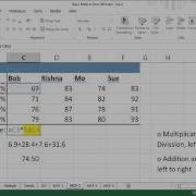 More Complex Formulas