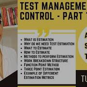 Test Estimation Test Management Function Point Three Point Method Work Breakdown Structure