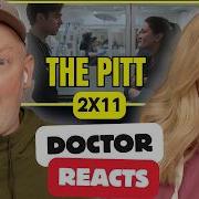 Doctor Reacts To The Pitt S2x11 Langdon And Santos SHOWDOWN We Have Been Waiting For This