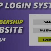 PHP With MySQL Login And Register System Part 5 5