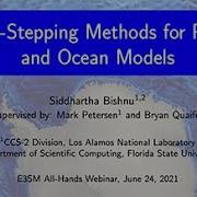 Time Stepping Methods For PDEs And Ocean Models