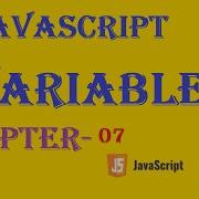 Variables In JavaScript JavaScript Tutorial W3Schools Ch 07 English
