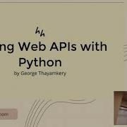 Calling Web APIs With Python HowdyHack 2021