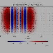 A Simulation Of Propagating 2D Internal Gravity Wave With A Nodal DGM
