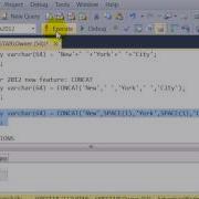CONCAT Function SQL Server 2012 Kalman Toth