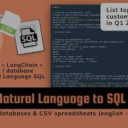 LangChain OpenAI To Chat W Query Own Database CSV