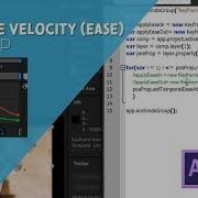 After Effects Scripting QuickTip Keyframe Velocity