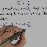 Sum Of Three Solution Intro To Computer Science