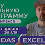 Пишу реальную программу Парсинг текстового файла Python Pandas Excel