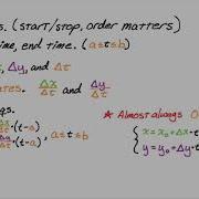 Writing Parametric Equations For A Line Segment