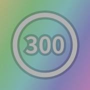 300 Seconds Timer Countdown Circle Gradation