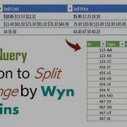 Power Query Solution To Dynamic Split Challenge By Wyn Hopkins