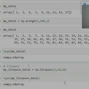 7 Linspace Arange And Reshape Function For Numerical Python Array Using Numpy