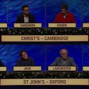 Monty Python Question On Christmas University Challenge 21 12 2020