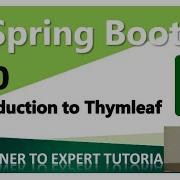 Spring Boot Tutorial 30 Introduction To Thymeleaf