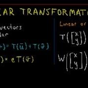 Linear Transformations Example 1 Part 2 Of 2