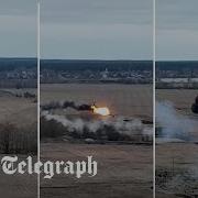 Russian Helicopter Shot Down Over Ukraine
