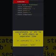 JS String Objects And Usage Shorts Javascript Technology