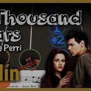 A Thousand Years Violín Play Along