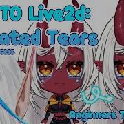 HOW TO Live2d Animated Tears Seamless Looping Expression YoshinoArt