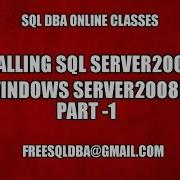 Installing Sql Server 2005 On Widows Server 2008R2 Part1