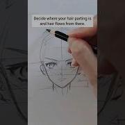 How To Draw Anime Face Basic Face Anatomy Shorts Draw