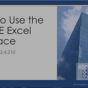 How To Use The FDMEE Excel Interface Demo