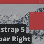 Bootstrap Navbar Right Align