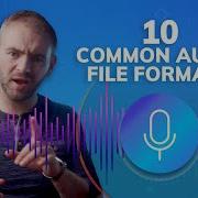10 Common Audio File Formats
