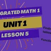 Find Slope And Use Function Notation IM1 UNIT 1 LESSON 5