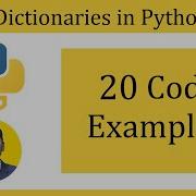 Python Dictionary With 20 Examples Amit Thinks