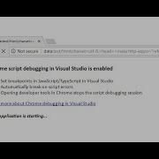 Disabled Chrome Script Debugging In Visual Studio