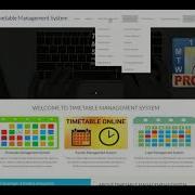 Timetable Management System PHP And MySQL Project Source Code PHP MySQL CRUD Project