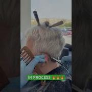 PIXIE HAIRCUT IN PROCESS Complete Tutorial Linked Below