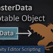MonsterData Scriptable Object 04 Unity Editor Scripting