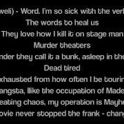 FAMILY FIRST MAC MILLER FT TALIB KWELI LYRICS ON SCREEN