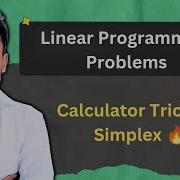 Simplex Method With Calculator Trick Solve LPP Fast For MBA BCA BBA B Sc Engineering