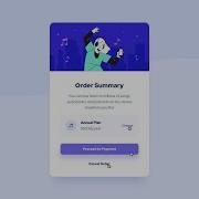 Order Summary Component Using Html And Css