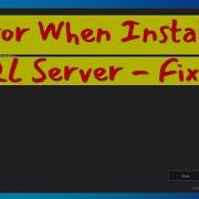Unable To Install SQL Server Microsoft ODBC Driver 17 For SQL Server Cannot Be Found