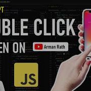 Mobile Double Click Animation Ondblclick Javascript CodingDecoding