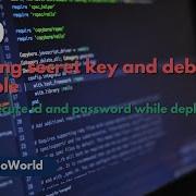 Securing Secret Key And Debug Variable In Env File Django Python
