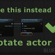 The Most Optimized Way To Rotate Your Actor Constantly In UE4